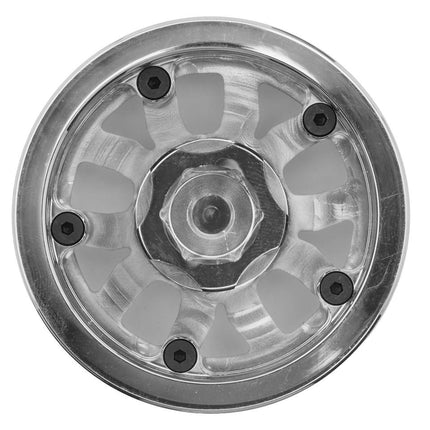 RC4WD Dirty Life 1.9” DT-1 Aluminum Beadlock Crawler Wheels (Chrome) RC4ZW0059