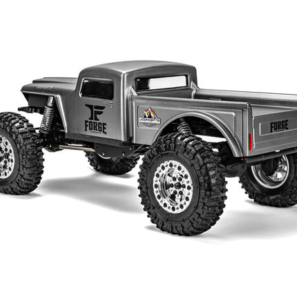 JConcepts The Forge 1/10 Rock Crawler Pre-Trimmed Body (12.3") (Clear) JCO0666
