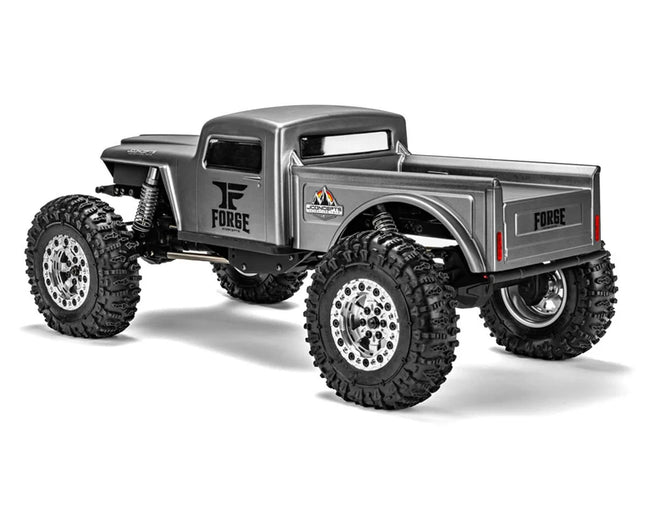 JConcepts The Forge 1/10 Rock Crawler Pre-Trimmed Body (12.3") (Clear) JCO0666