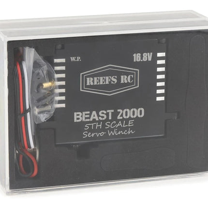 Reefs RC Beast 2000 1/5 Servo Winch w/Winch Spool Kit REEFS117