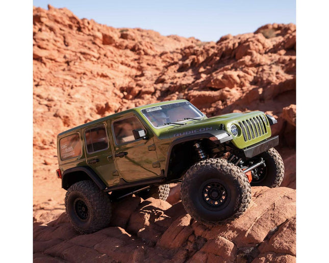 Axial SCX6 Jeep JLU Wrangler 1/6 4WD RTR Rock Crawler Green AXI05000T1 New!!