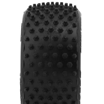 JConcepts Drop Step 2.2" Pre-Mounted Rear Buggy Carpet Tires (Yellow) (2) (Pink)