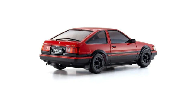 Kyosho Mini-Z AWD Readyset Toyota Corolla Levin AE86 Red/Black KYO32641RBK