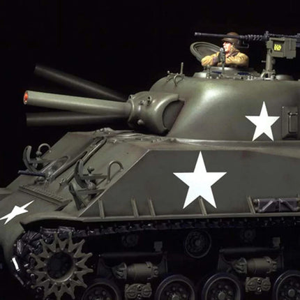 Tamiya 1/16 M4 Sherman 105mm Howitzer "Full Option" Radio Control Tank Kit