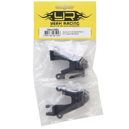 Yeah Racing Aluminum Front Damper Mount for Traxxas TRX-4 (Black) YEATRX006BK