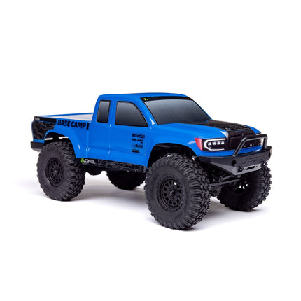 Axial SCX24 Base Camp 1/24 Scale Electric Brushed RTR Blue AXI1219T2