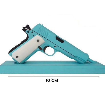 Goat Guns 1/2.5 Scale Die Cast 1911 Model, Light Blue