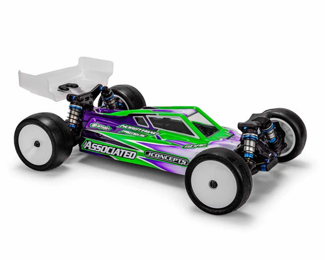 JConcepts Associated RC10B84 "S2" 1/10 4WD Buggy Body w/Turf Wing (Clear) 0714