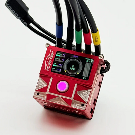 Furitek SlideTech Pro Trackball Drift 1/10 Sensored Brushless ESC w/OLED Red