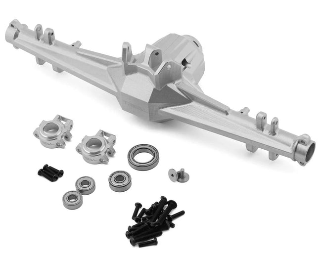 Treal Hobby X004RGL1ZH Aluminum Rear Axle Housing for Traxxas UDR Silver