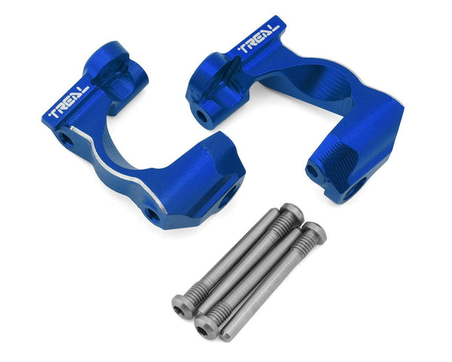 Treal Hobby Aluminum Front C Hubs Traxxas Mini Maxx Blue Left/Right