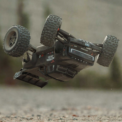 Arrma 1/8 NOTORIOUS 6S V6 4X4 BLX Brushless Stunt Truck RTR, Black ARA8611V6T1