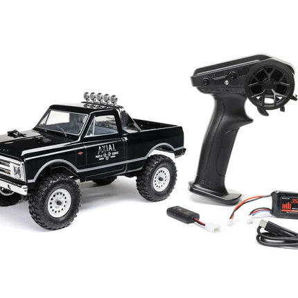 Axial SCX24 1967 Chevrolet C10 1/24 4WD RTR Mini Crawler Black AXI00001V2T4