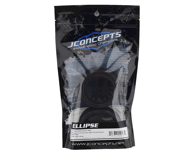 JConcepts 3196-01 Ellipse 2.2" Rear 1/10 Buggy Tires (2) (Blue) JCO3196-01