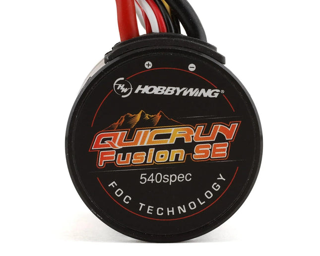 Hobbywing QuicRun Fusion SE FOC 2-in-1 Crawler Brushless ESC/Motor System 1800kv
