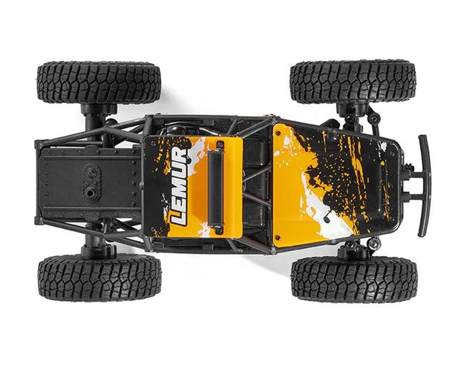 FMS 1/24 FCX24 Lemur 4x4 RTR Scale Micro Rock Crawler (Black/Orange)
