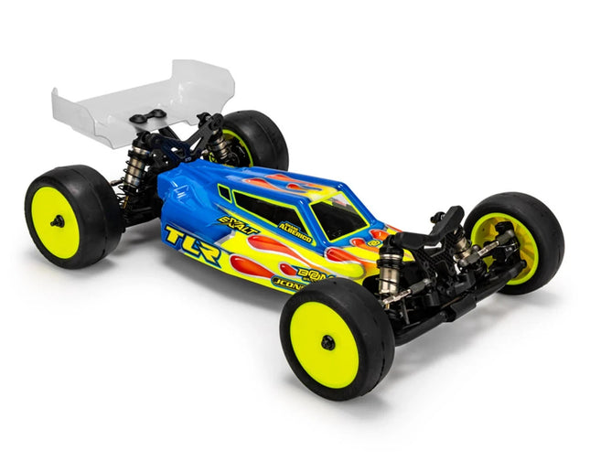 JConcepts 0706 TLR 22X "S2" 1/10 Buggy Body w/Aero Wing (Clear) JCO0706