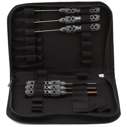 ProTek RC 6-Piece Metric Hex & Nut Driver "TruTorque" Tool Set w/Carrying Case