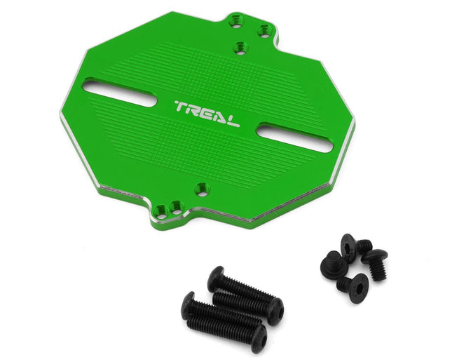 Treal Hobby Aluminum ESC Mounting Plate Traxxas Mini Maxx/Mini XRT Green
