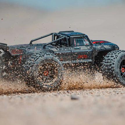Arrma Outcast 8S BLX EXB Brushless RTR 1/5 4WD Stunt Truck Black (ARA5810V2T1)