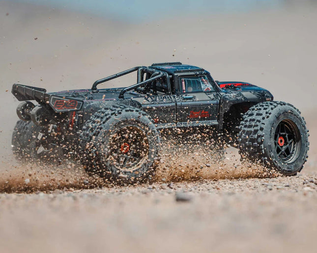 Arrma Outcast 8S BLX EXB Brushless RTR 1/5 4WD Stunt Truck Black (ARA5810V2T1)