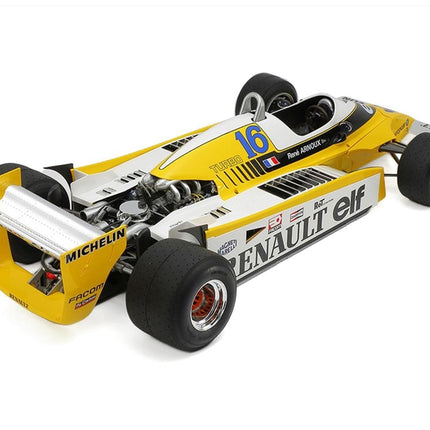 Tamiya 1/12 Renault RE-20 Turbo Model Kit w/Photo Etched Parts TAM12033