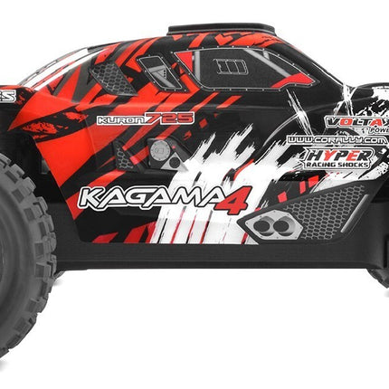 Team Corally Kagama 4 XL 4S Monster Truck, RTR Version, Red COR00293-R