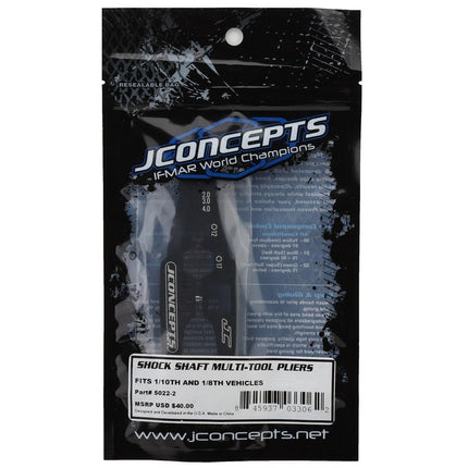 JConcepts Shock Shaft Multi-Tool Pliers (Black) JCO50222