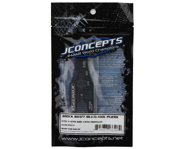 JConcepts Shock Shaft Multi-Tool Pliers (Black) JCO50222
