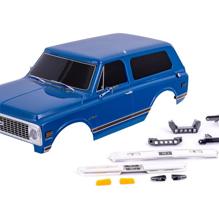 Traxxas TRX4 1972 Chevy Blazer Complete Painted Body Blue TRA9130BLUE