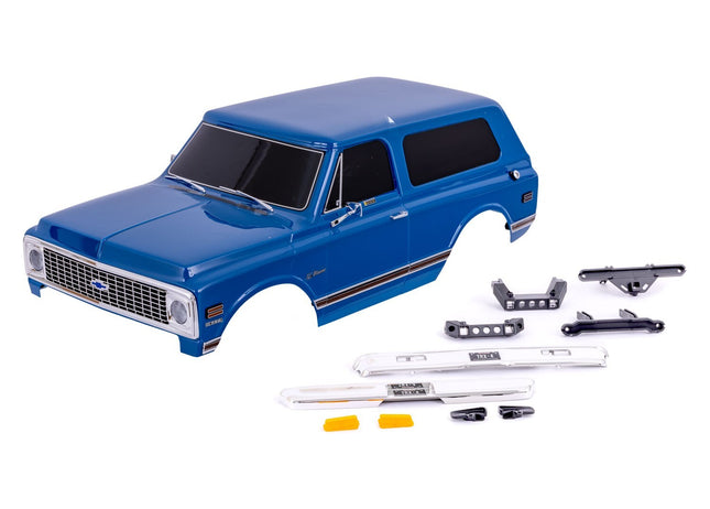 Traxxas TRX4 1972 Chevy Blazer Complete Painted Body Blue TRA9130BLUE
