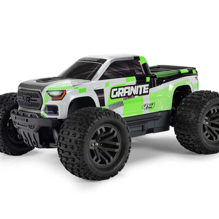 Arrma Granite Mega 665 1/10 4WD Electric Monster Truck Green w/SLT2 2.4GHz Radio