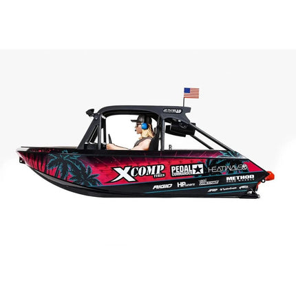 Pro Boat 1/6 24" Jetstream Jet Boat RTR (Shreddy) Black PRB08051T1
