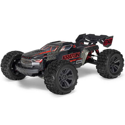 Arrma 1/8 KRATON 6S EXB 4X4 RTR Brushless Speed Truck, BLACK ARA8708V6T1