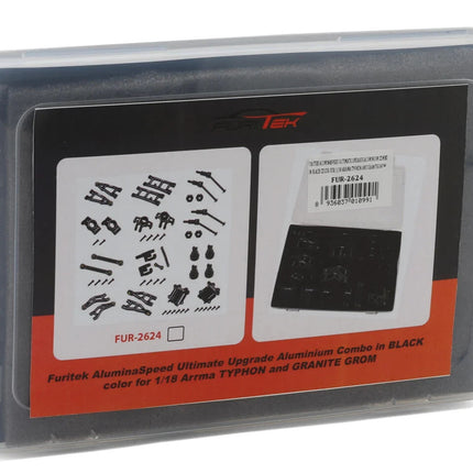 Furitek Arrma Granite/Typhon Grom Ultimate Aluminum Upgrade Combo (Black)