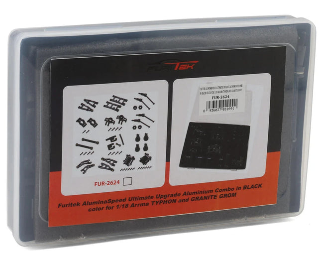 Furitek Arrma Granite/Typhon Grom Ultimate Aluminum Upgrade Combo (Black)