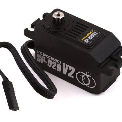 Yokomo SP-02D V2 RWD Digital Low Profile Drift Servo (Black) YOKSP-02DV2A