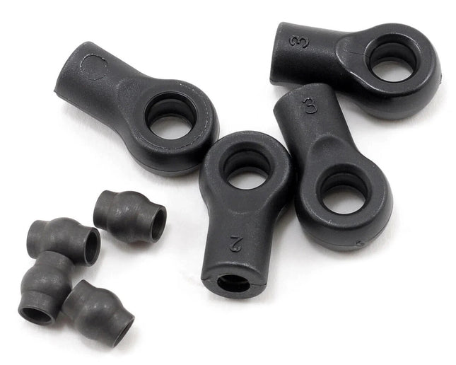 Team Associated 13mm Shock Rod End Set w/Pivot Balls (4) ASC91056