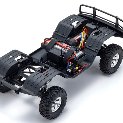 Kyosho KC10 Toyota Land Cruiser 60 1/10 4WD ReadySet Brushed Rock Crawler Grey