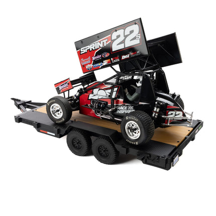 Axial SCX10 1/10 Flat Bed Vehicle Trailer AXI-3409