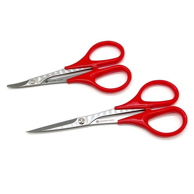 Racers Edge Curved & Straight Lexan Scissors Set RCE70257