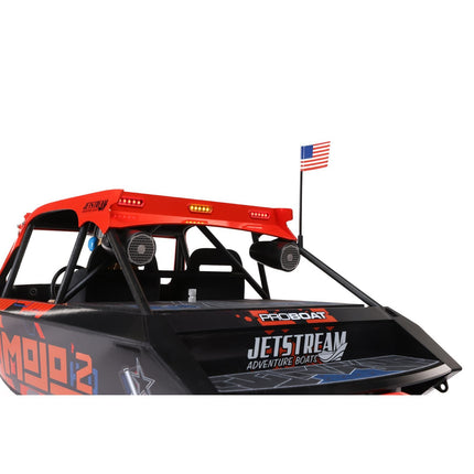 Pro Boat 1/6 24" Jetstream Brushless Jet Boat RTR Mojo Orange/Black PRB08051T2
