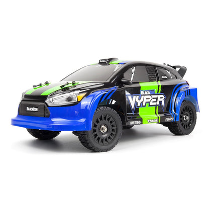BlackZon Vyper RX 1/16 4WD Rally Car - Blue/Green BZN540282