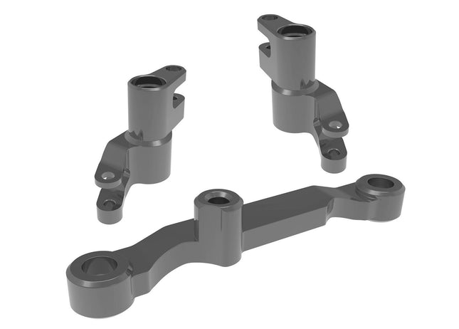 Traxxas Aluminum Steering Bellcranks/Draglink Gray TRA10743GRAY