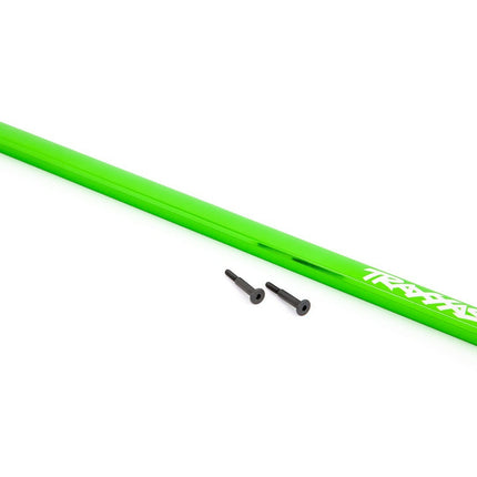 Traxxas 9523G Green Alum Center Chassis Brace T-Bar for Sledge New!!
