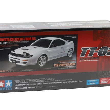 Tamiya TT-02 Toyota Celica GT-Four ST185 1/10 4WD Electric Touring Car Kit 