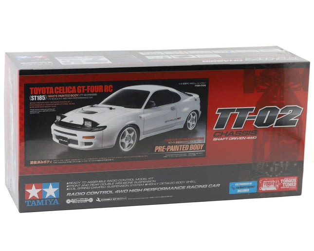 Tamiya TT-02 Toyota Celica GT-Four ST185 1/10 4WD Electric Touring Car Kit 