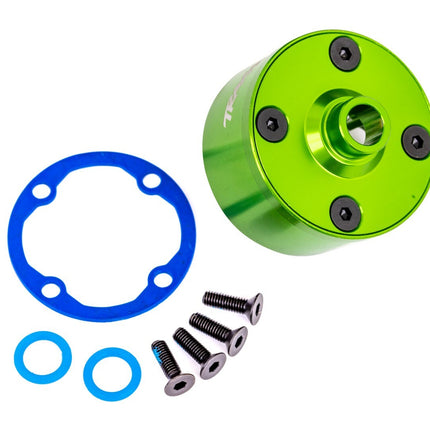 Aluminum Diff Carrier Green Sledge TRA9581G NEW!!