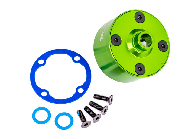 Aluminum Diff Carrier Green Sledge TRA9581G NEW!!