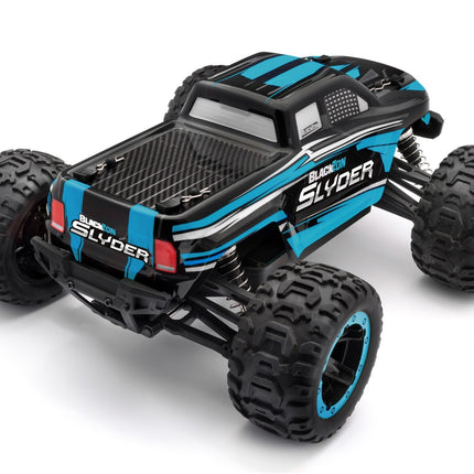 Blackzon Slyder MT 1/16 4WD Electric Monster Truck - Blue BZN540104